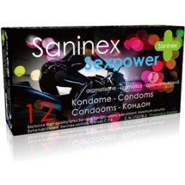 SANINEX PRESERVATIVOS ULTRA SEX POWER 12UDS