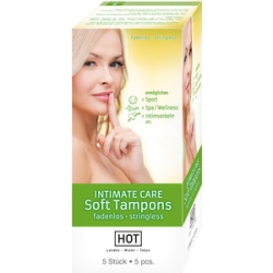 HOT INTIMATE CARE TAMPONES SUAVES 5 UDS